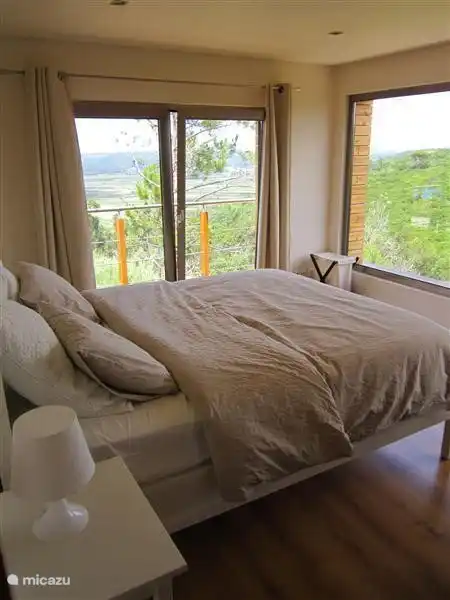 The Master bedroom, a room with a view