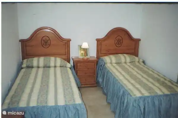 The double bedroom on the first floor.