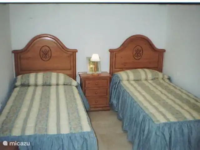 Maison, Villa bella vista | Espagne, Costa de Almeria, Almerimar - maison de vacances La chambre double au premier étage.