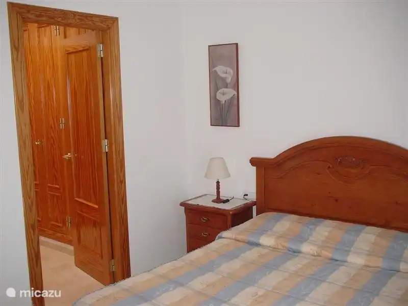 Bedroom with ensuite dressing room.