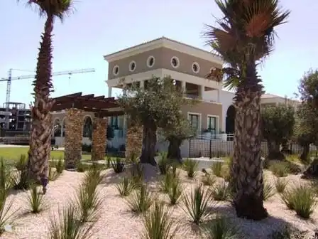 The clubhouse Golf Resort Almerimar.