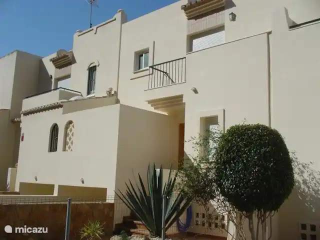 Maison, Villa bella vista | Espagne, Costa de Almeria, Almerimar - maison de vacances Entrée de la maison Villa bella vista.