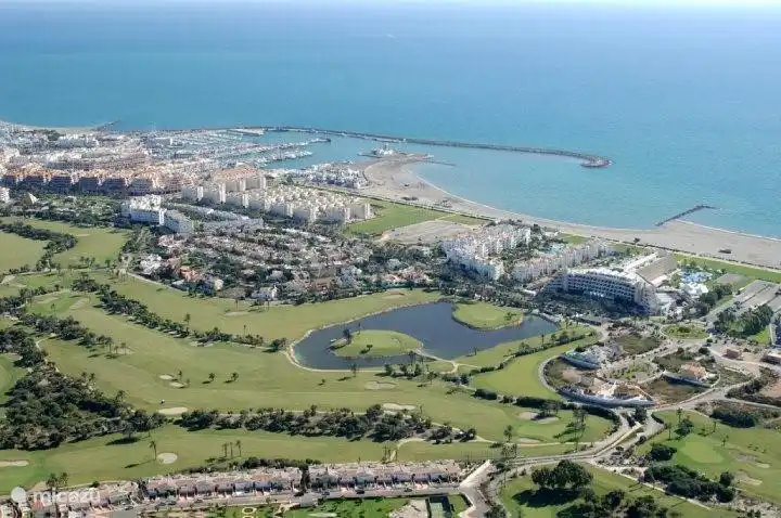 View the entire village of Almerimar.