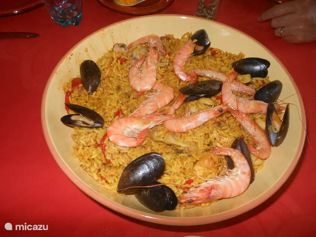 Die Paella in Französisch-Katalonien ist auch in Ordnung.