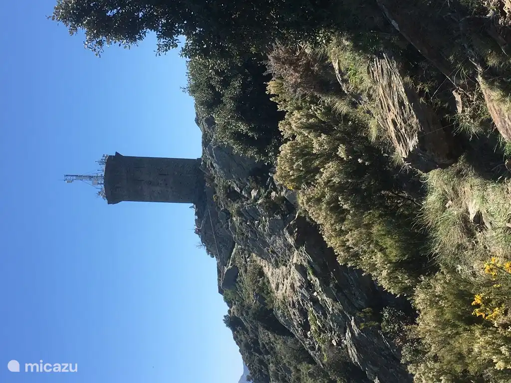La Madeloc bei Coullioure, alter Feuermeldeturm der Katharer. Erreichbar mit Auto, Fahrrad und zu Fuß. Unvergleichlicher Blick über die gesamte Region, mehr als 50 km!