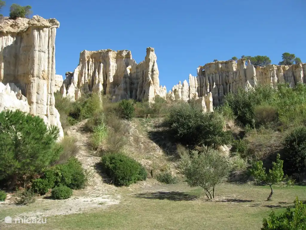 Les Oreques, eine Sandversteinerung als wunderschönes Phänomen.