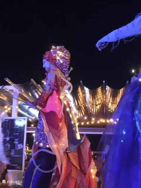 Abends auch viele Veranstaltungen in Saint Cyprien-Plage.