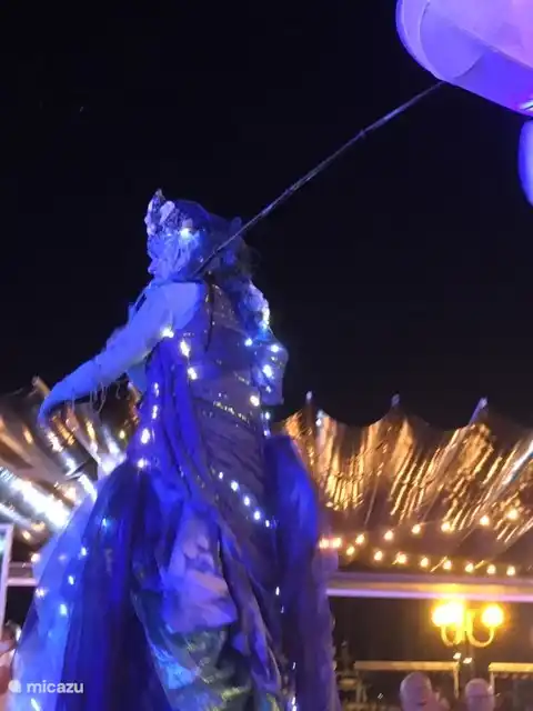 Abends auch viele Veranstaltungen in Saint Cyprien-Plage.