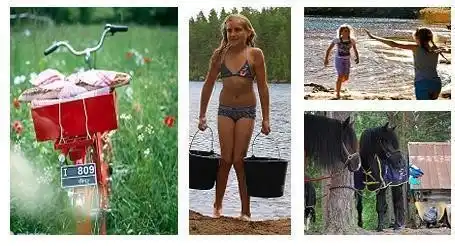 Lots to do, children have the time of their lives and will always think back to that cute. holiday in Sweden