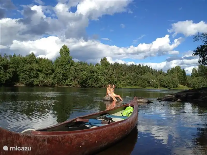 Canoe from your back yard