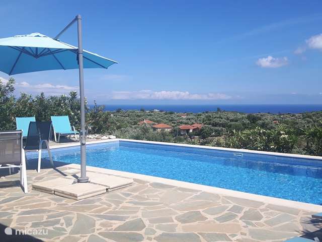 Vakantiehuis Griekenland, Peloponnesos, Koroni villa Villa Aphrodite, prive-zwembad
