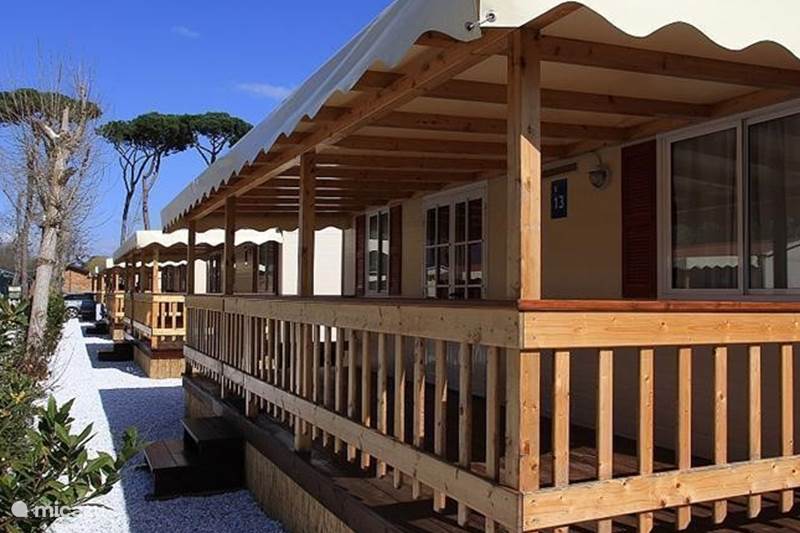 Vakantiehuis Italië, Toscane, Viareggio Stacaravan Stacaravan Camping aan zee Toscane