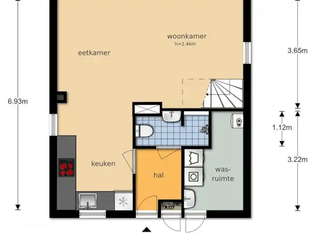 casa vacacional en Países Bajos, Güeldres, Winterswijk – Voortwisch Birdie planta baja