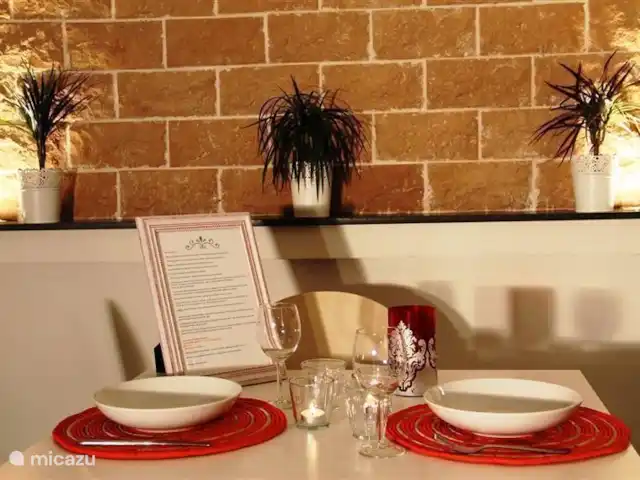 Casa Bedda Acitrezza huren in Italië, Sicilië, Acitrezza - appartement De eethoek