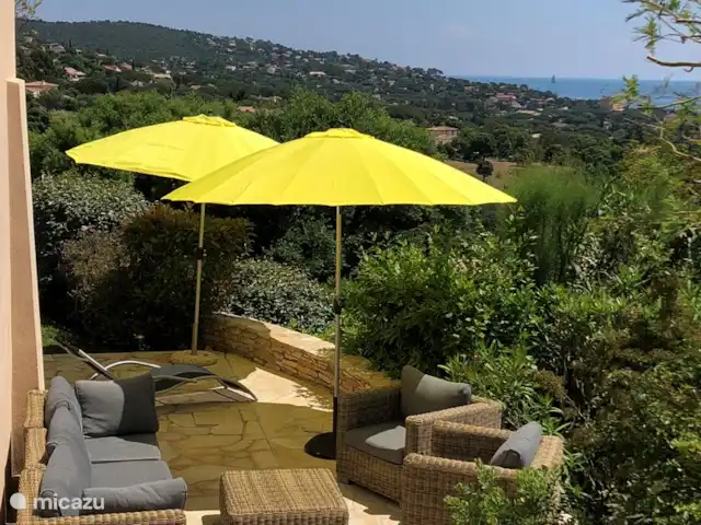 Villa Les Coralines | France, Côte d'Azur, Les Issambres - villa Terrasse latérale avec vue mer
