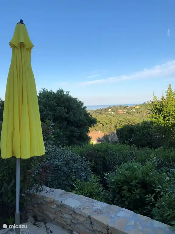 Meerblick von der Terrasse