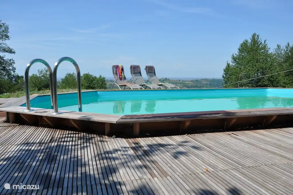 Relax at the pool with stunning views.