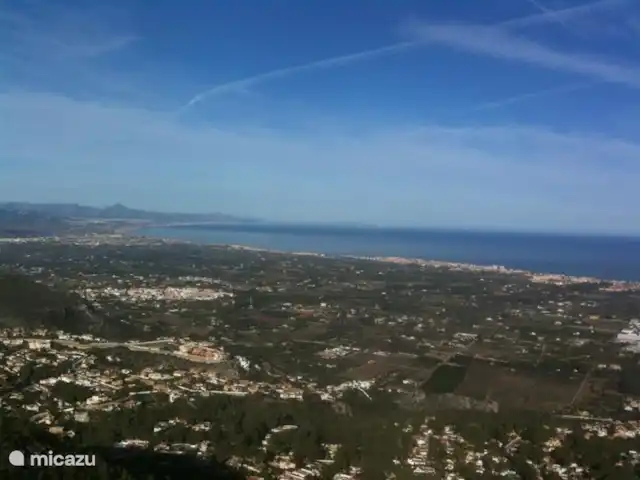 Villa Guillermo | Espagne, Costa Blanca, Jávea - villa Vue depuis l'arrière du Montgo.