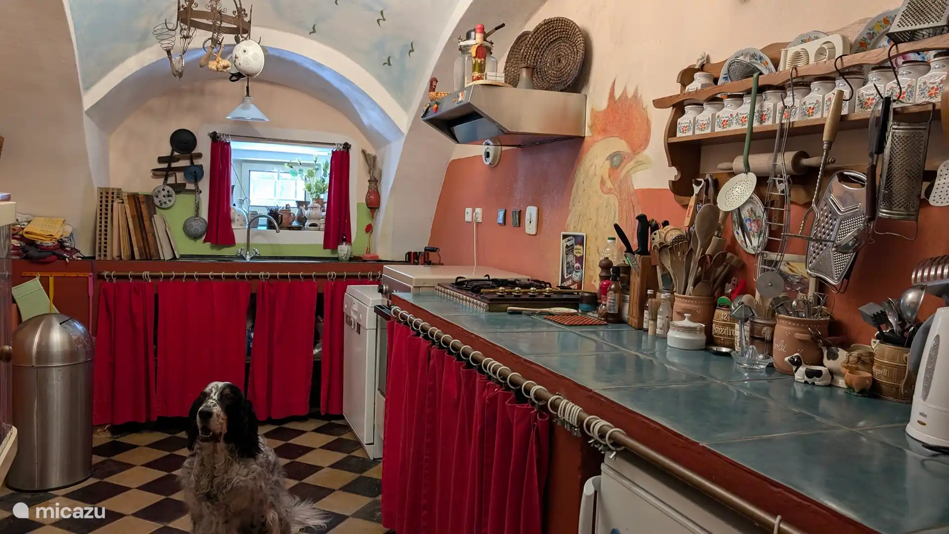 De keuken van de andere kant