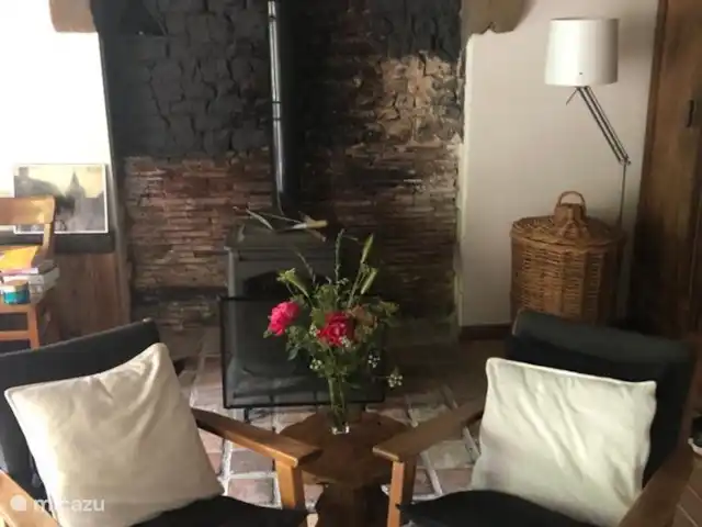Location de Vacances France, Loire, Sancerre, gîte / cottage - Les Jours Heureux près de Sancerre/Loire La maison est chauffée en hiver avec des poêles à bois.