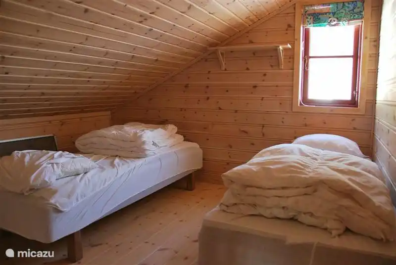 Schlafzimmer für 2 Personen in der ersten Etage