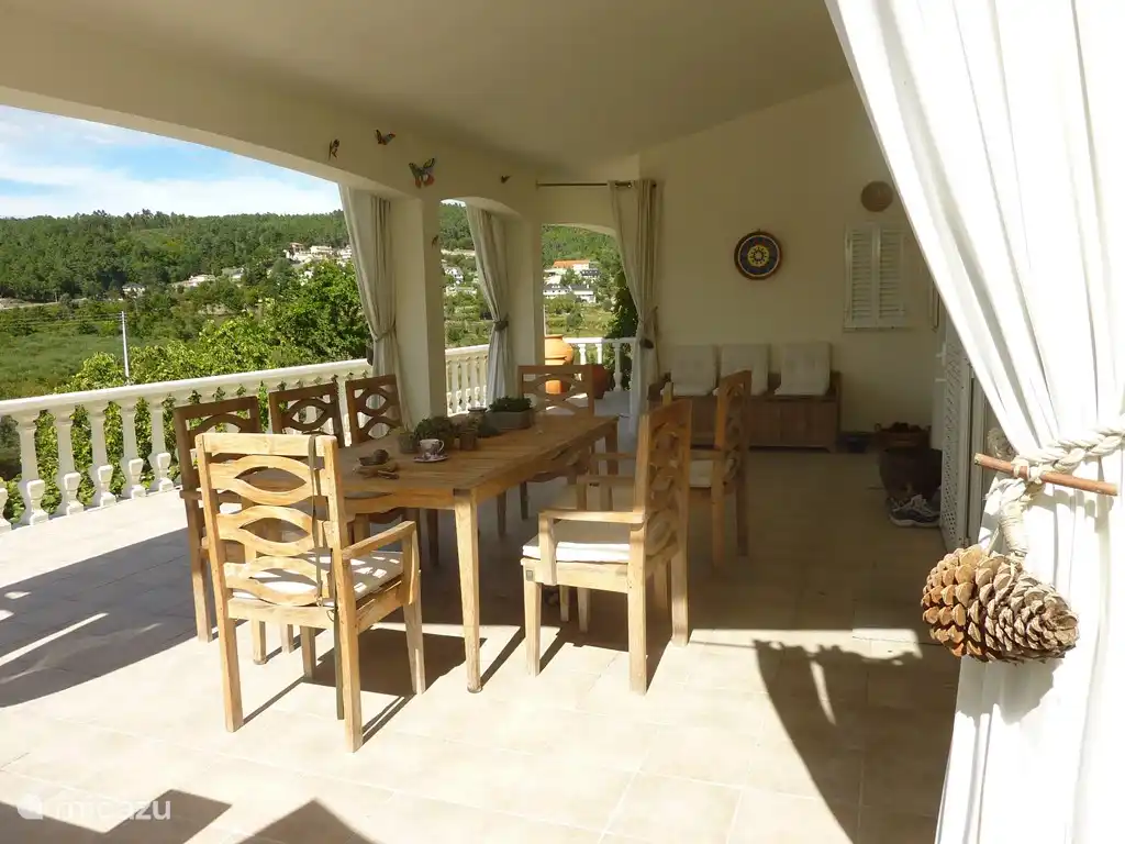 Unsere große Terrasse, ein Wohnzimmer  draussen