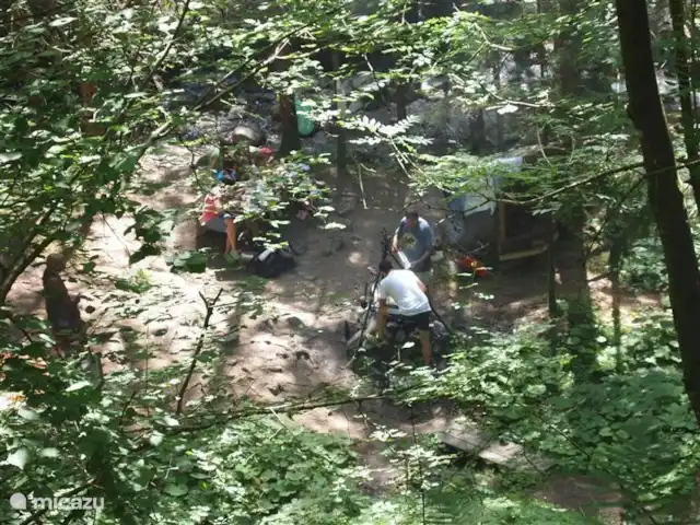 Alpentraum | Autriche, Carinthie, Kaning (Radenthein) - appartement Faire un barbecue dans les bois au Mühlwanderweg.