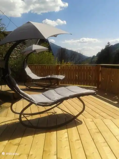 bain de soleil avec une belle vue.