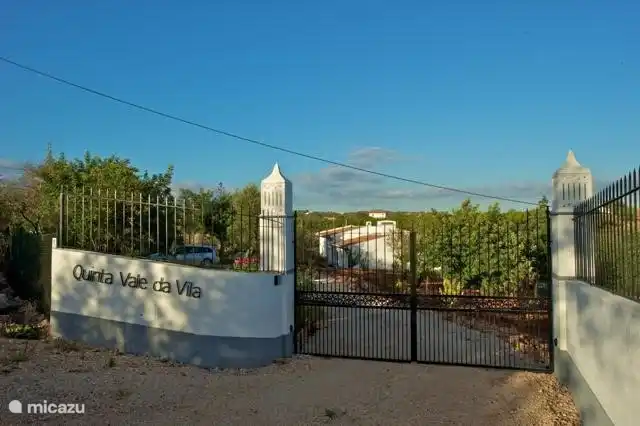 Entrée de Quinta Vale da Vila.