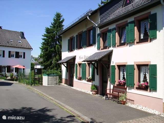Stedentrip, Duitsland, Eifel, Manderscheid, vakantiehuis Huis Kiesel