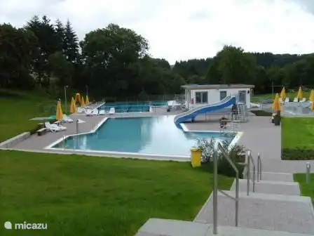 Schwimmen auf 1200 Meter aus dem Haus