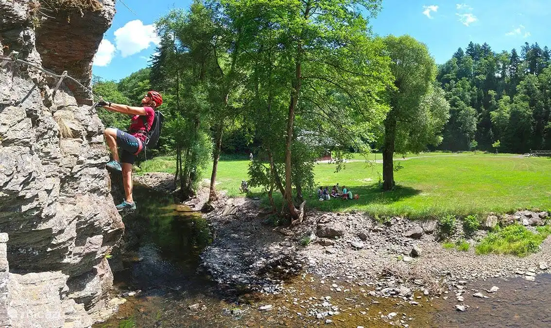 BurgenKletterSteig am Manderscheider Burgen