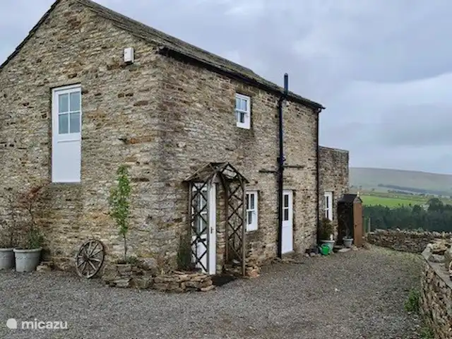 vakantiehuis huren in Groot-Brittannië, Cumbria, Nenthead – Cotterill Barn de ruïne maakte inmiddels plaats voor nieuwe woonruimte. Nieuwe buren. Ooit stond hier Cotterill FARM.