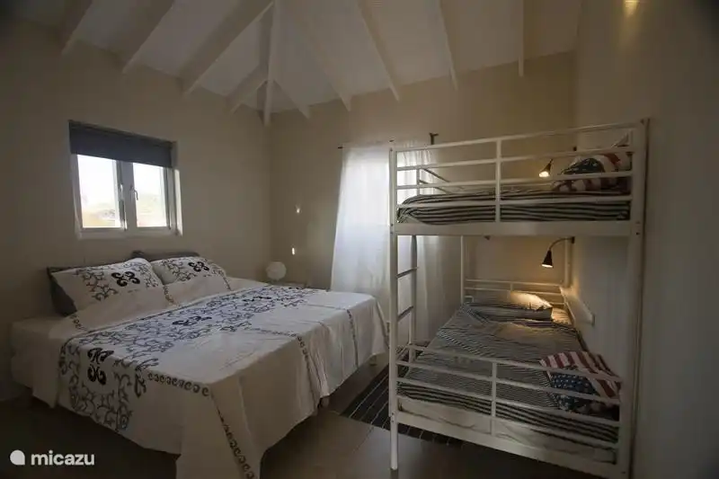 The front view of the house.