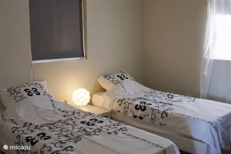 Setup with two single beds