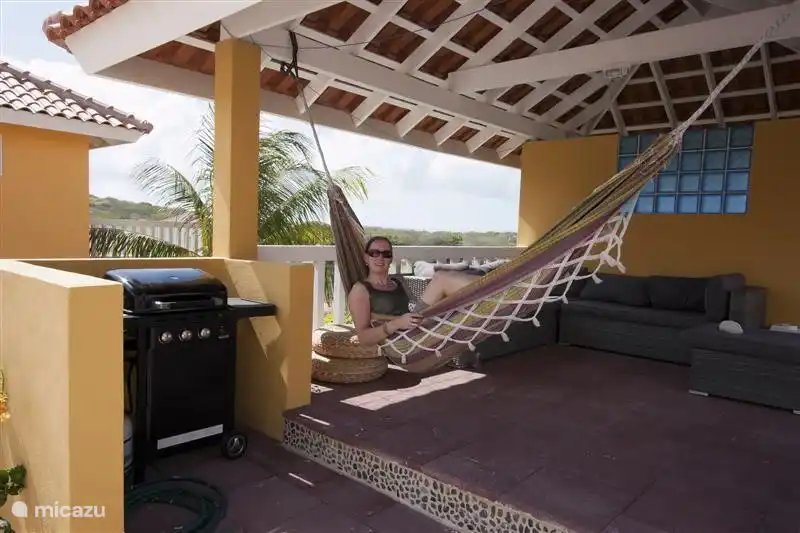 Gazebo with BBQ, Hammock and Loungeset