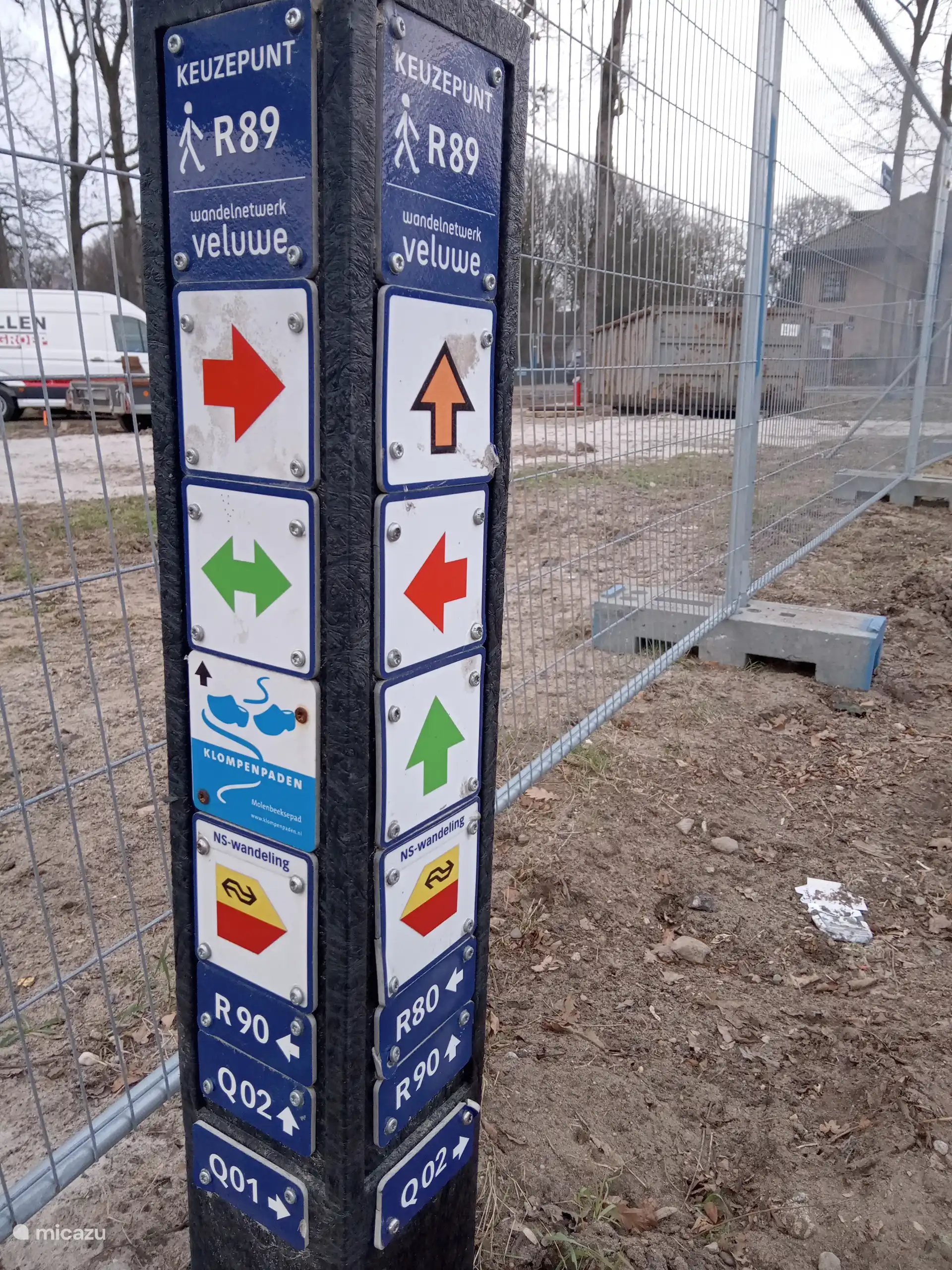 Een ideaal startpunt met volop uitdagingen voor zowel fietsers als wandelaars 