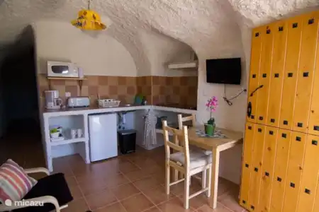 Vakantiehuis Spanje, Andalusië, Pulpite vakantiehuis Cueva Pura Vida 'Venta Quemada' Keuken