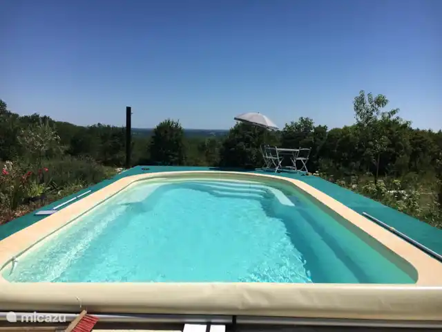 Le Repo en Francia, Dordoña, Cazals  - villa nuevo muelle de nado con hermosa vista panorámica