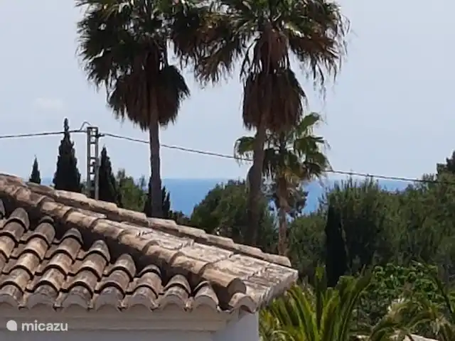 El viaje de la MARIPOSA, San Jaime huren in Spanje, Costa Blanca, Moraira - villa Bescheiden zeezicht