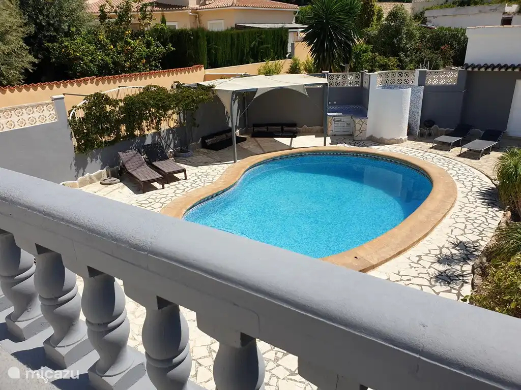 Vista sobre el jardín