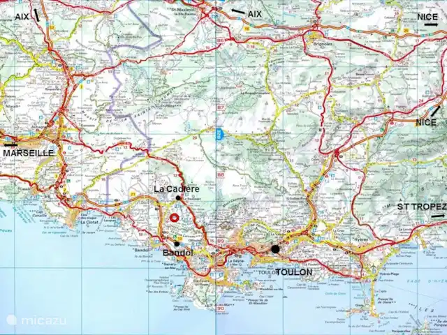 Spacieuse, très spacieuse villa Lou Paradou | France, Côte d'Azur, Bandol - villa .
