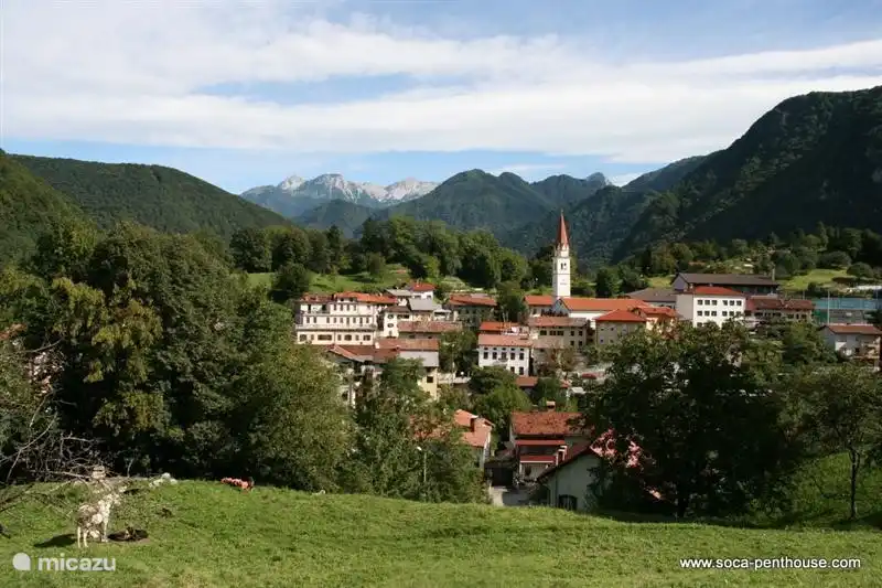 Ansicht von Most na Soci