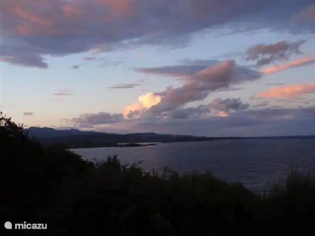 Wandelen, Frankrijk, Corsica, Porto-Vecchio, vakantiehuis La Tortue Het uitzicht over de baai