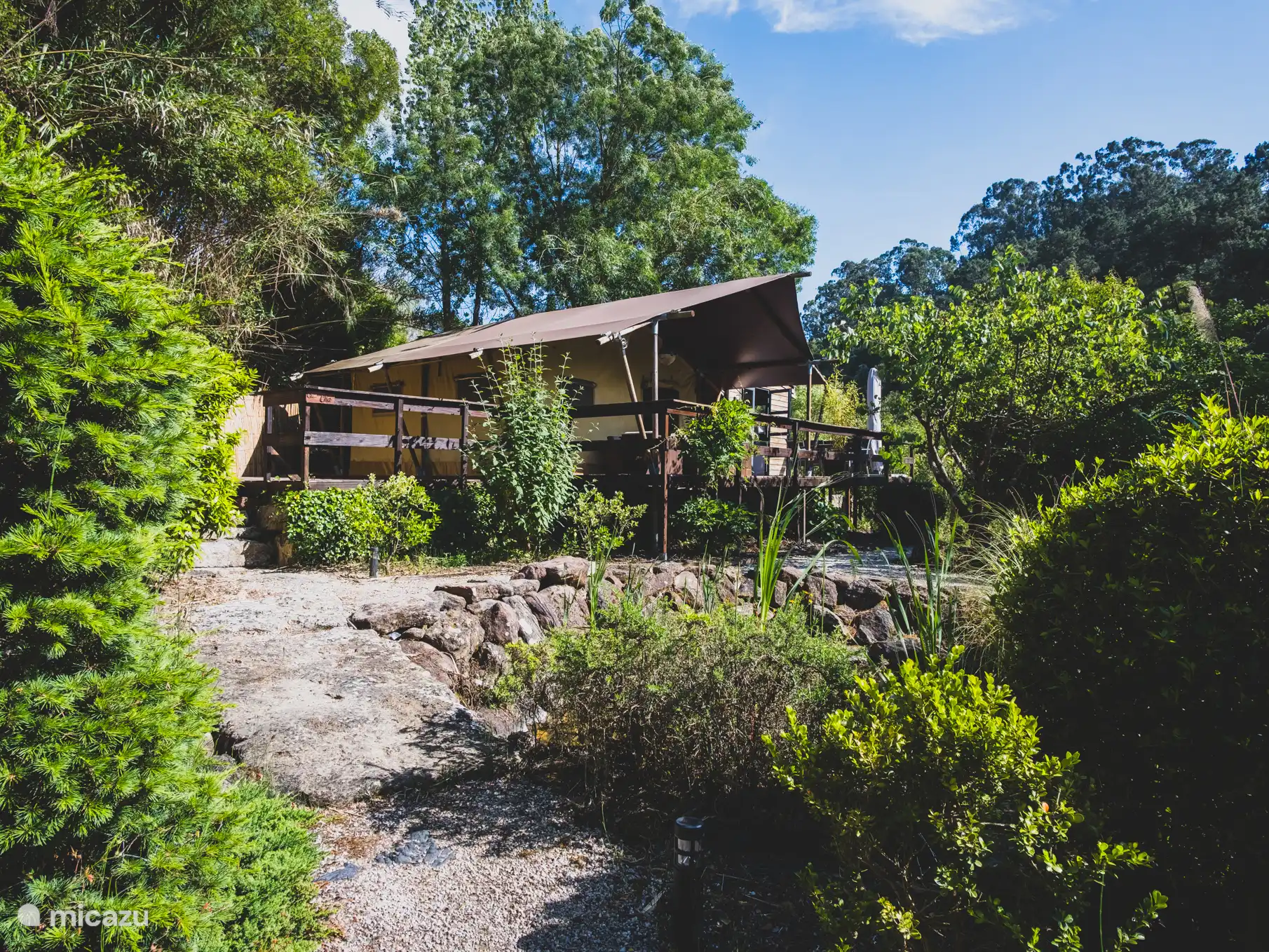 Quinta Japonesa-Safarilodge Casa Cha in Portugal, Prata Coast, Carvalhal Benfeito - glamping / safari tent / yurt