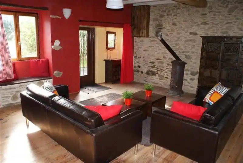 Gemütliche, warme Wohnzimmer .....