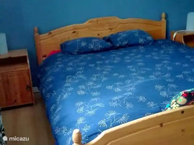 Svabensverk en Suecia, Dalarna, Enviken - casa vacacional Dormitorio con cama de matrimonio (160x200)