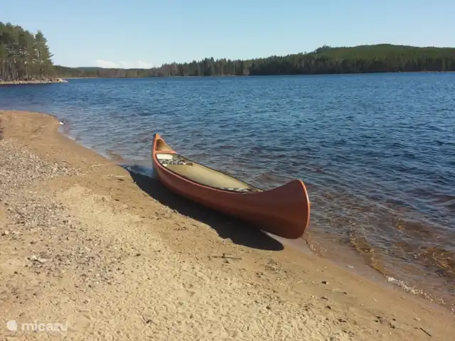Svabensverk en Suecia, Dalarna, Enviken - casa vacacional Viaje en canoa a islas deshabitadas.