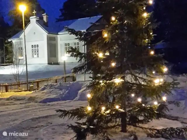 Svabensverk en Suecia, Dalarna, Enviken - casa vacacional Navidad en ambiente invernal.