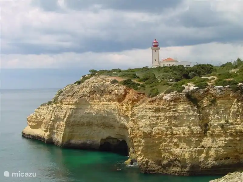 Farol de Alfanzina. Alfanzina Leuchtturm.